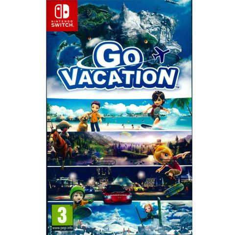 Nintendo 任天堂 NS Switch《歡樂假期 Go Vacation》英日文歐版