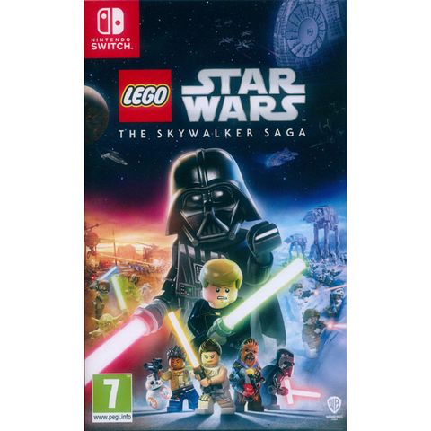 NS Switch《樂高星際大戰：天行者傳奇 LEGO Star Wars: The Skywalker Saga》中英日文歐版