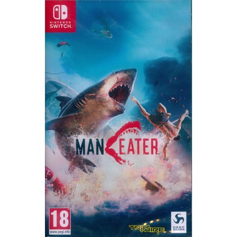 Nintendo 任天堂 NS Switch《食人鯊 Maneater》中英日文歐版