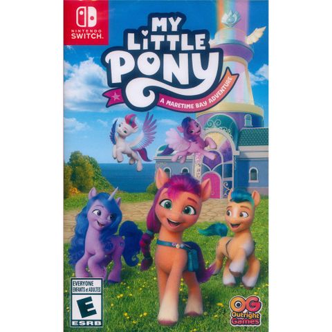 Nintendo 任天堂 NS Switch《 彩虹小馬馬兒灣大冒險 My Little Pony: A Maretime Bay》英日文美版