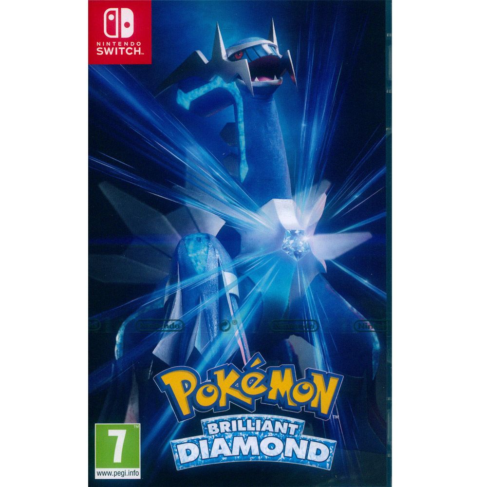 Nintendo 任天堂 NS Switch《寶可夢 晶燦鑽石 Pokemon Brilliant Diamond》中英日文歐版