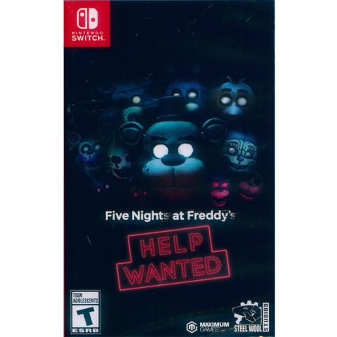 Nintendo 任天堂 NS Switch《佛雷迪的五夜驚魂求救訊號 Five Nights at Freddys Help Wanted》中英日文美版