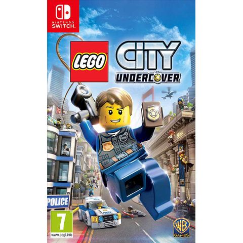 Nintendo 任天堂 NS Switch《樂高小城臥底密探 LEGO CITY UNDERCOVER》中英文歐版