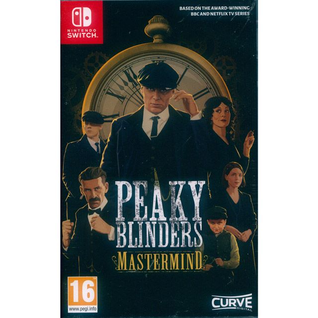 NS Switch《浴血黑幫：傀儡師Peaky Blinders: Mastermind》中英日文歐