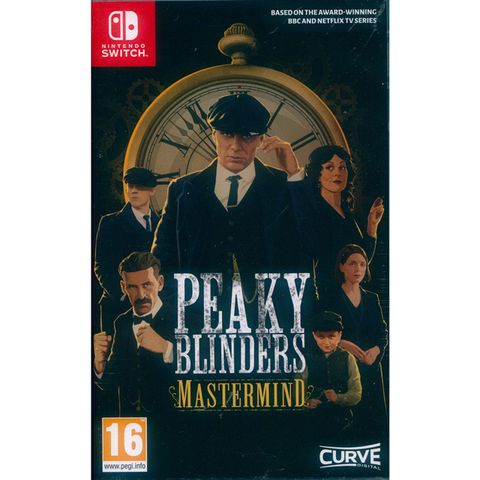 Nintendo 任天堂 NS Switch《浴血黑幫傀儡師 Peaky Blinders: Mastermind》中英日文歐版