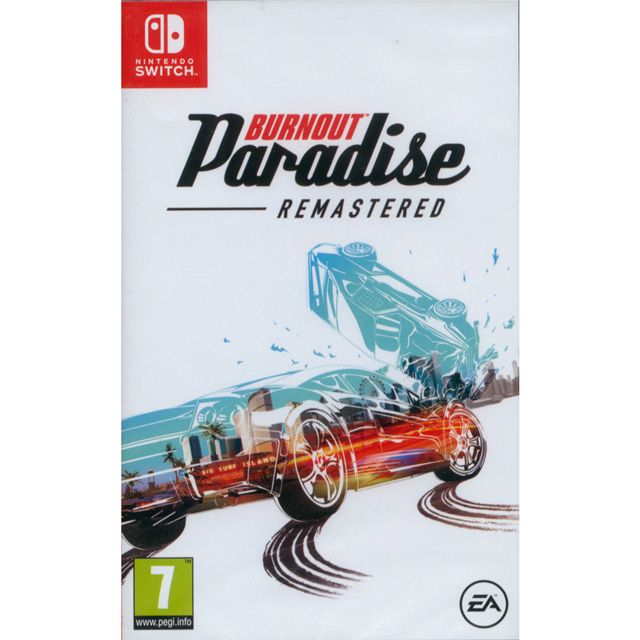 Nintendo 任天堂 NS SWITCH《橫衝直撞狂飆樂園 重製版 Burnout Paradise Remastered》英日文歐版