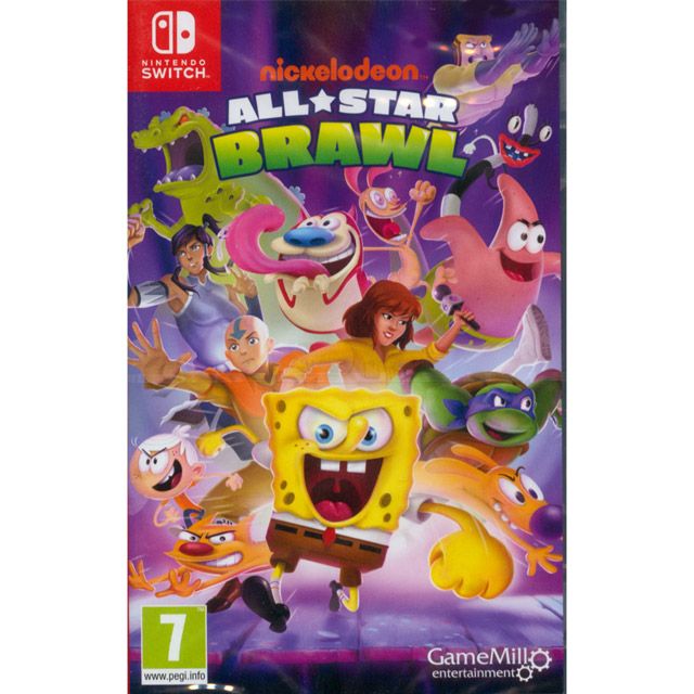 Nintendo 任天堂 NS SWITCH《尼克明星大亂鬥 Nickelodeon All-Star Brawl》英文歐版