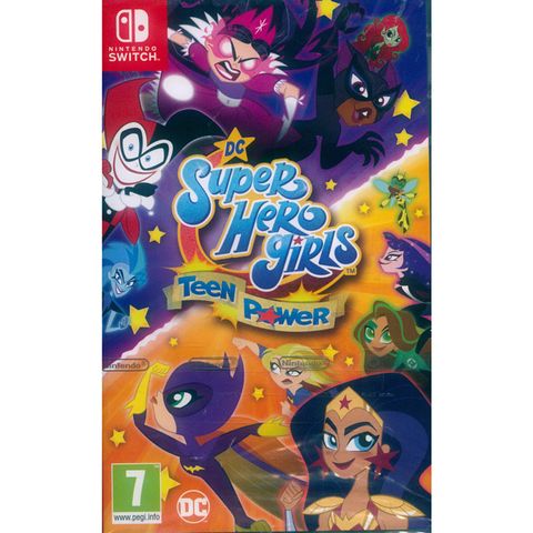 NS Switch《DC 超級英雄少女 DC Super Hero Girls: Teen Power 》英日文歐版