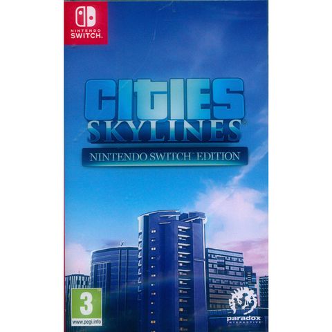 Nintendo 任天堂 NS Switch《大都會天際 (城市天際線) Cities: Skylines》中英日文歐版