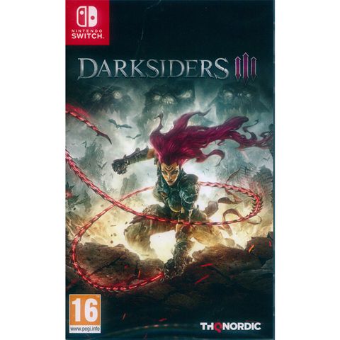 Nintendo 任天堂 NS Switch《末世騎士 3 Darksiders 3》中英日文歐版