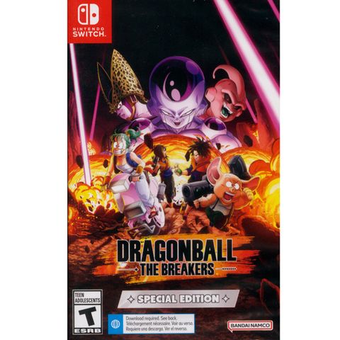 Nintendo 任天堂 NS Switch《七龍珠破界鬥士特別版 DRAGON BALL: THE BREAKERS Special Edition》中英日文美版