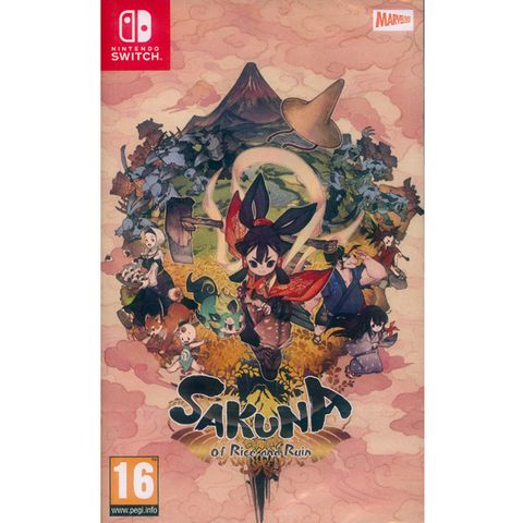 Nintendo 任天堂 NS Switch《天穗之咲稻姬 (天穗種稻姬) Sakuna of Rice and Ruin》中英日文歐版