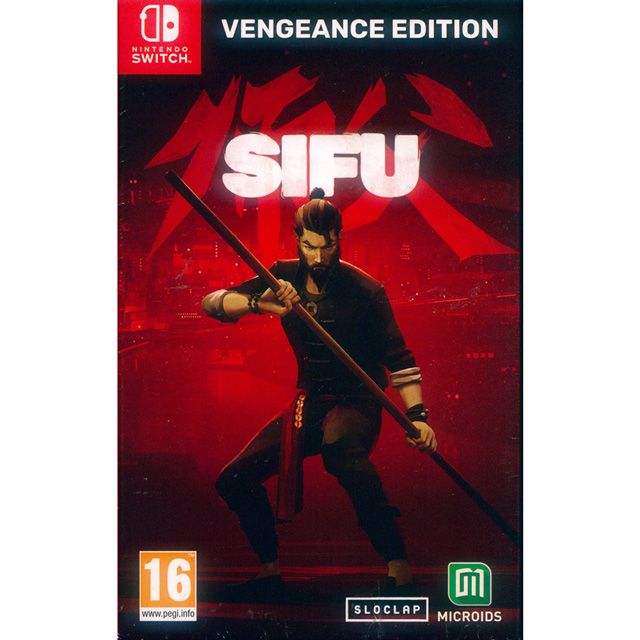 Nintendo 任天堂 NS Switch《師父 復仇版 鐵盒版 Sifu Vengeance Edition》中英日文歐版