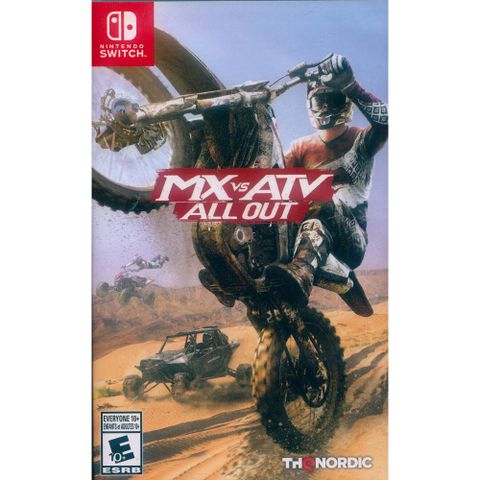 Nintendo 任天堂 NS Switch《飆風越野 All Out MX vs ATV All Out》中英日文美版