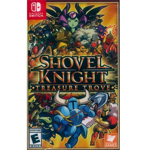 Nintendo 任天堂 NS Switch《鏟子騎士無主珍寶 Shovel Knight: Treasure Trove》中英日文美版