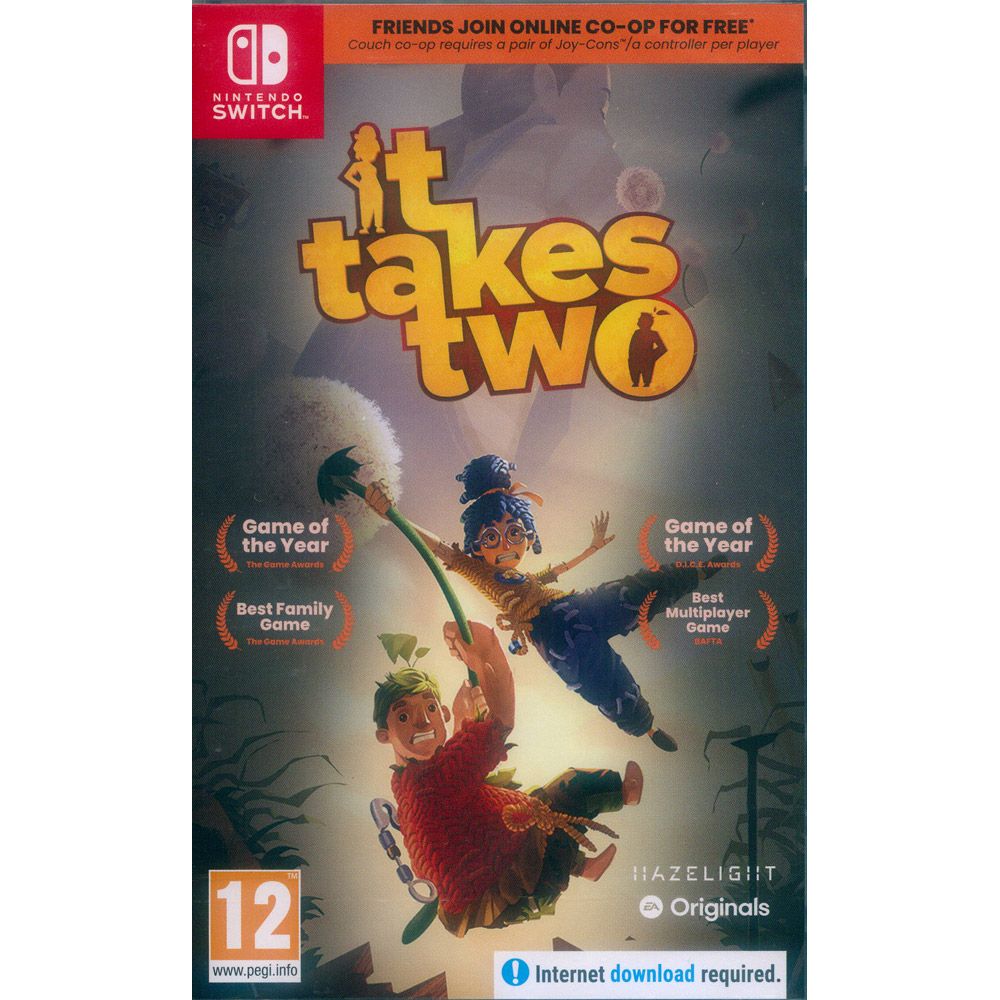 Nintendo 任天堂 NS Switch《雙人成行 It Takes Two》中英日文歐版