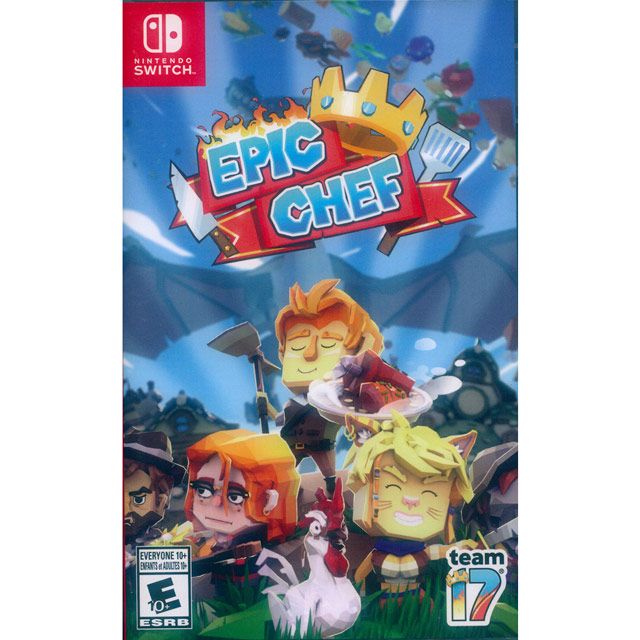 Nintendo 任天堂 NS Switch《傳說廚師 Epic Chef》中英日文美版