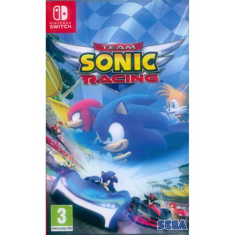 NS Switch《音速小子 搭檔組隊大賽車 Team Sonic Racing》英日文歐版