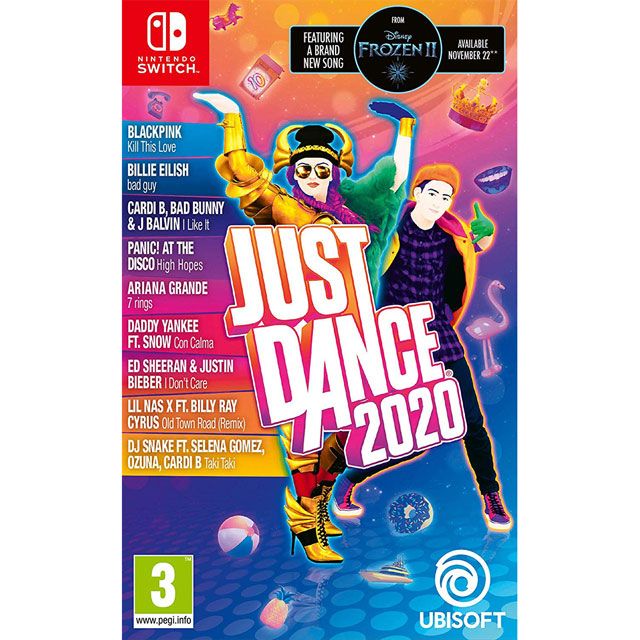 Nintendo 任天堂 NS Switch《 舞力全開 2020 Just Dance 2020 》中英文歐版