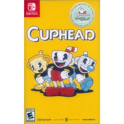 Nintendo 任天堂 NS Switch《茶杯頭 Cuphead》中英日文美版