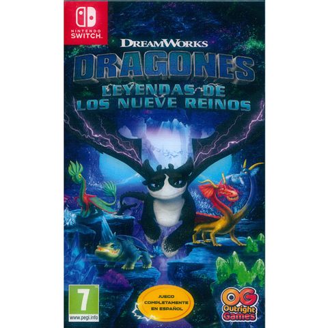 Nintendo 任天堂 NS Switch《馴龍高手龍國九境 DreamWorks Dragons Legends of The Nine Realm》中英日文歐版