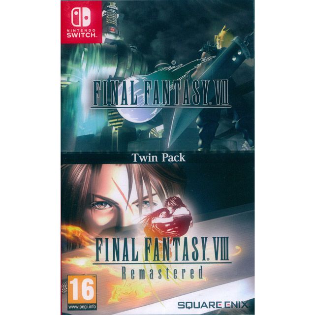 Nintendo 任天堂 NS Switch《最終幻想 太空戰士 7+8 重製版 合輯 Final Fantasy 7+8》英日文歐版