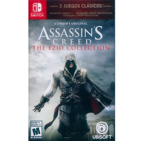 NS Switch《刺客教條 埃齊歐合輯 Assassin’s Creed The Ezio Collection》中英文美版