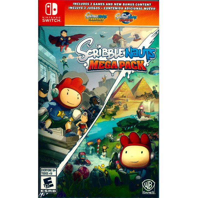 Nintendo 任天堂 NS Switch《塗鴉冒險家 超級包 Scribblenauts Mega Pack》英文美版