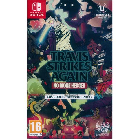 Nintendo 任天堂 NS Switch《特拉維斯再戰江湖英雄不再 Travis Strikes Again: No More Heroes》中英日文歐版