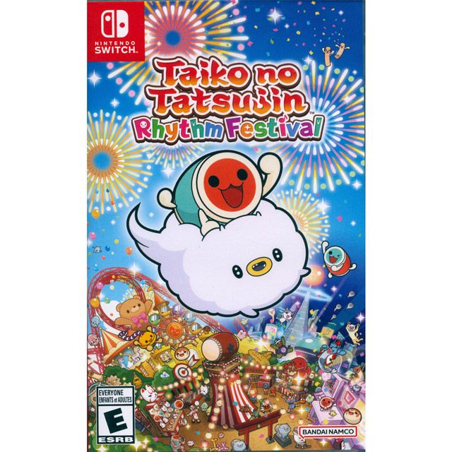 Nintendo 任天堂 NS Switch《太鼓之達人 咚咚雷音祭 Taiko no Tatsujin Rhythm Festival》英文美版