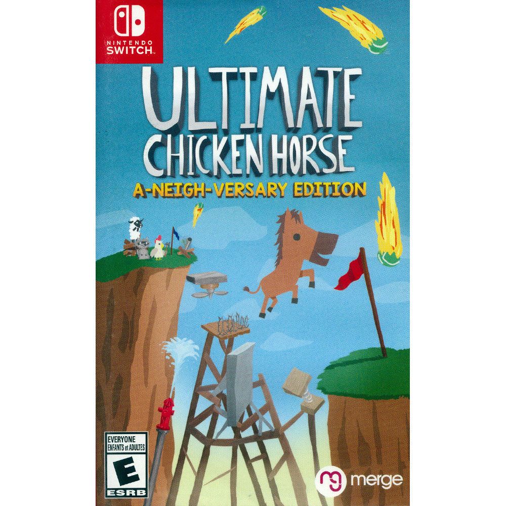 Nintendo 任天堂 NS Switch《超級雞馬 鄰居版 Ultimate Chicken Horse Ultimate Chicken Horse A-Neigh-Versary Edition》中英日文美版