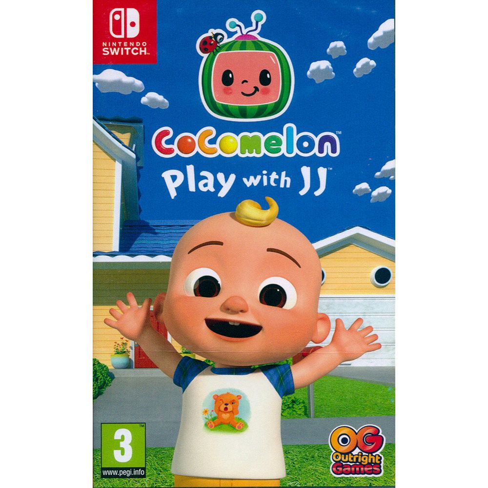 Nintendo 任天堂 NS Switch《可可瓜 和JJ一起玩 CoComelon: Play with JJ》英文歐版