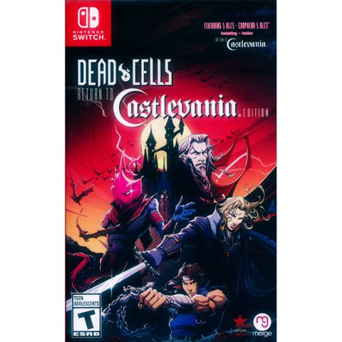 NS Switch《死亡細胞: 重返惡魔城 Dead Cells: Return to Castlevania》中英日文美版