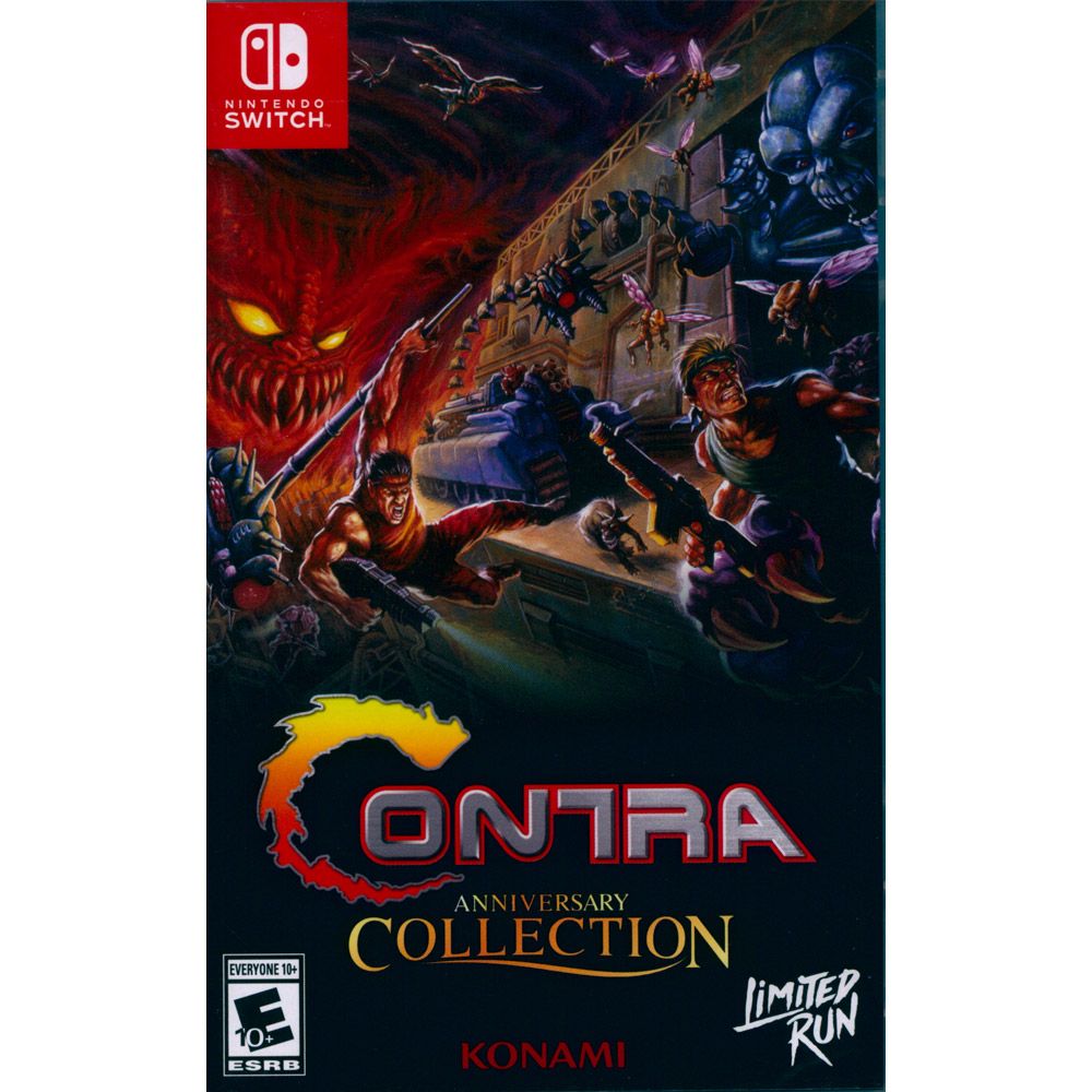 Nintendo 任天堂 NS Switch《魂斗羅 週年慶合輯 Contra Anniversary Collection》英日文美版