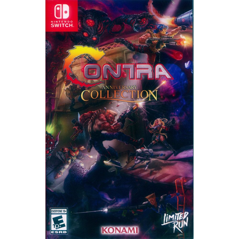 Nintendo 任天堂 NS Switch《魂斗羅 週年慶合輯 Contra Anniversary Collection》英日文美版