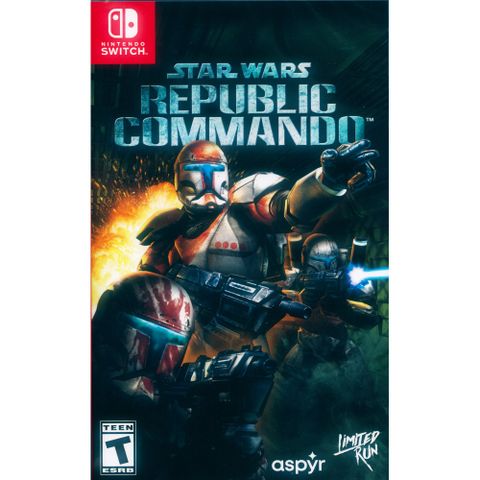 Nintendo 任天堂 NS Switch《星際大戰 共和突擊隊 Star Wars Republic Commando》中英日文美版