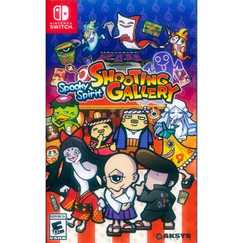 Nintendo 任天堂 NS Switch《難道是妖怪射擊屋 Spooky Spirit Shooting Gallery》英文美版