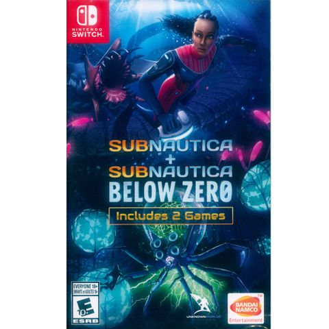 NS Switch《深海迷航＋深海迷航：冰點之下 Subnautica Below Zero》中英日文美版