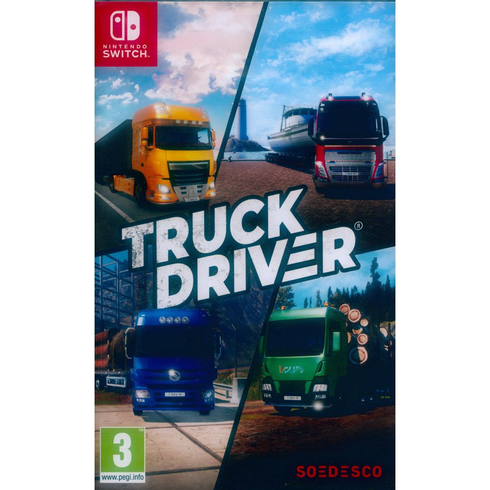 Nintendo 任天堂 NS Switch《卡車司機 模擬卡車 Truck Driver》中英日文歐版