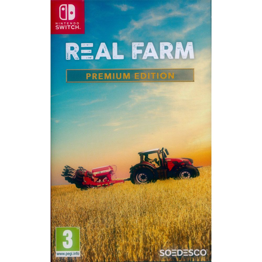 Nintendo 任天堂 NS Switch《真實農場模擬 白金版 Real Farm Premium Edition》中英日文歐版