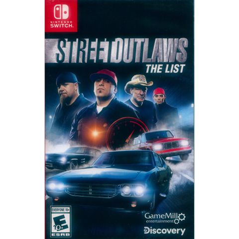 Nintendo 任天堂 NS Switch《街頭飆車族 名單 Street Outlaws: The List》英文美版