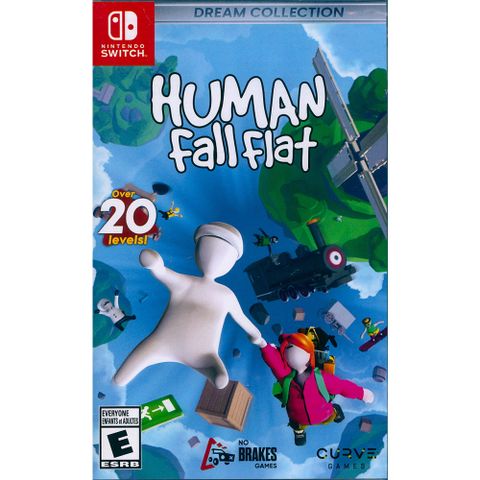 Nintendo 任天堂 NS Switch《人類:一敗塗地夢想集 Human Fall Flat Dream Collection》中英日文美版 (又名:人類 : 跌落夢境夢想集)