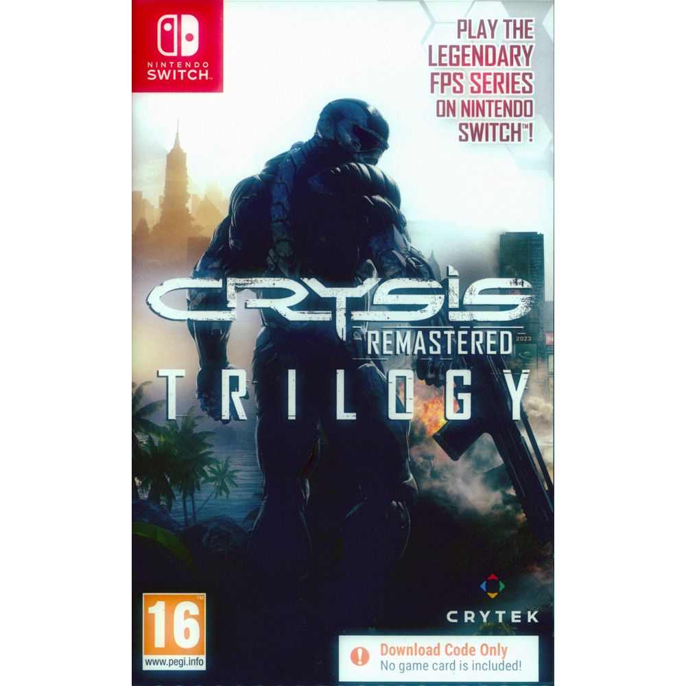 Nintendo 任天堂 NS Switch《末日之戰 重製版 三部曲 Crysis Trilogy Remastered》中英日文歐版 盒裝 ...