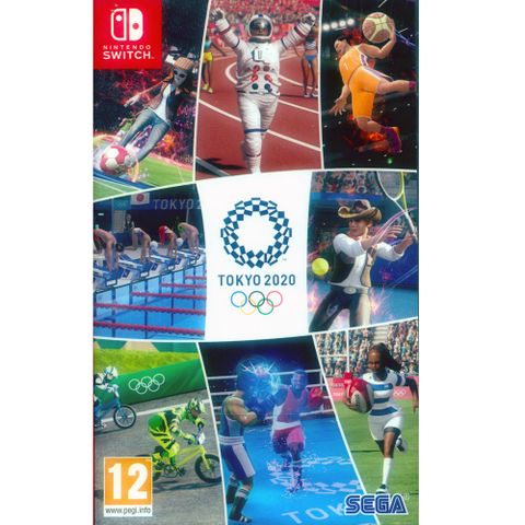 NS Switch《2020 東京奧運 Olympic Games Tokyo 2020》英文歐版