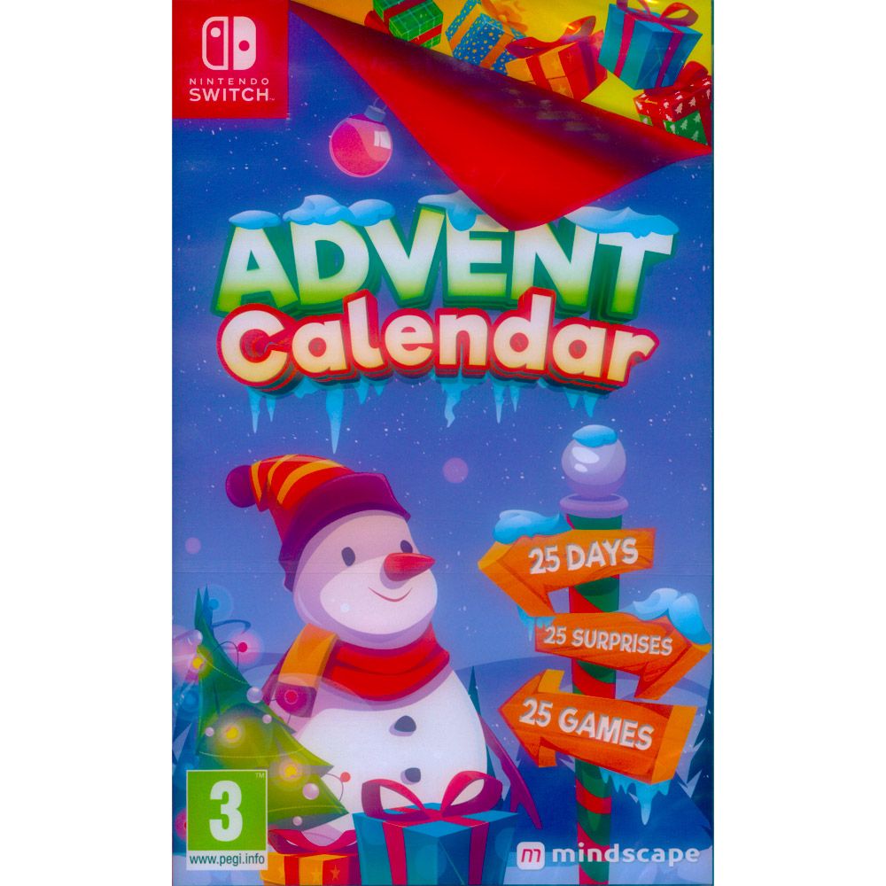 Nintendo 任天堂 NS Switch《聖誕降臨月曆 Advent Calendar》英文歐版