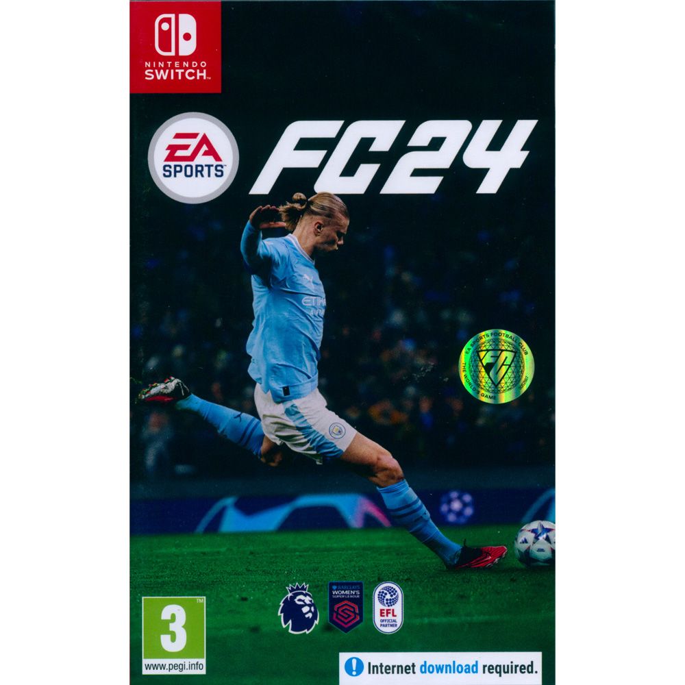 NS Switch《EA SPORTS FC 24 國際足盟大賽24》中英日文歐版- PChome