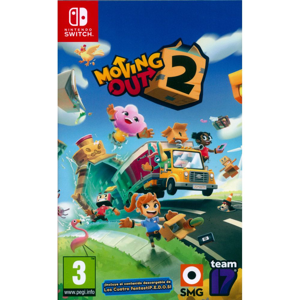 Nintendo 任天堂NS Switch《胡鬧搬家2 Moving Out 2》中英日文歐版- PChome 24h購物