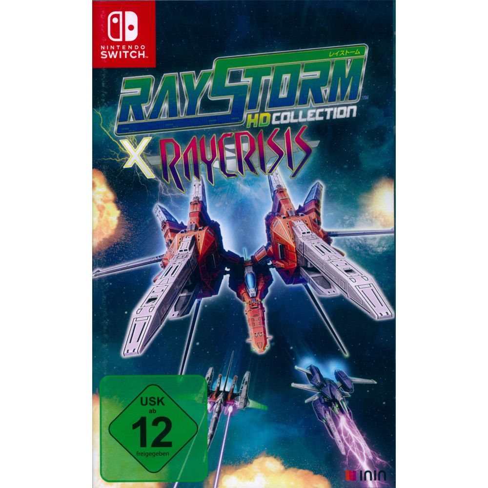 Nintendo 任天堂 NS Switch《閃電風暴 X 閃電危機 RayStorm x RayCrisis》中英日文歐版