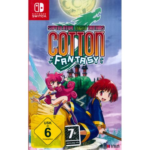 Nintendo 任天堂 NS Switch《棉花小魔女 夢幻鄉 Cotton Fantasy Superlative Night Dreams》中英日文歐版