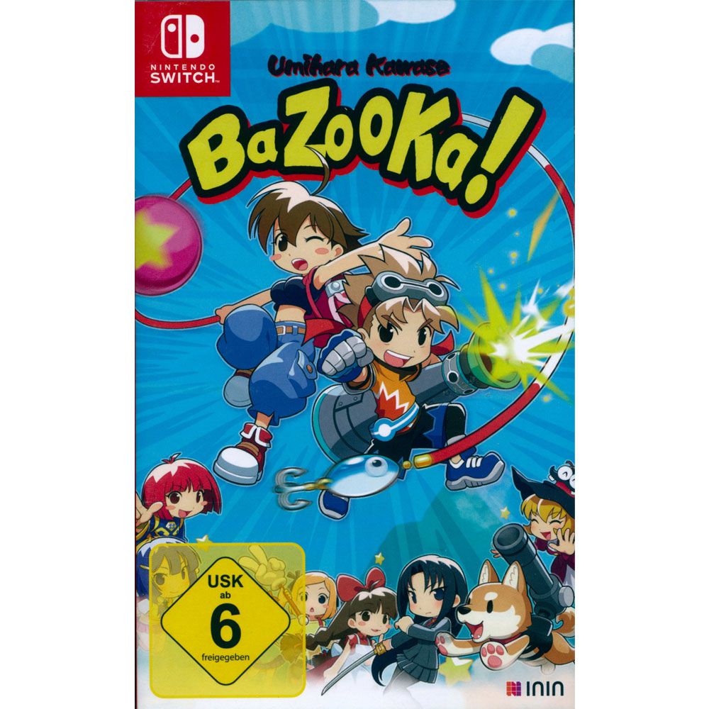 Nintendo 任天堂 NS Switch《海腹川背 BaZooKa Umihara Kawase BaZooKa》中英日文歐版